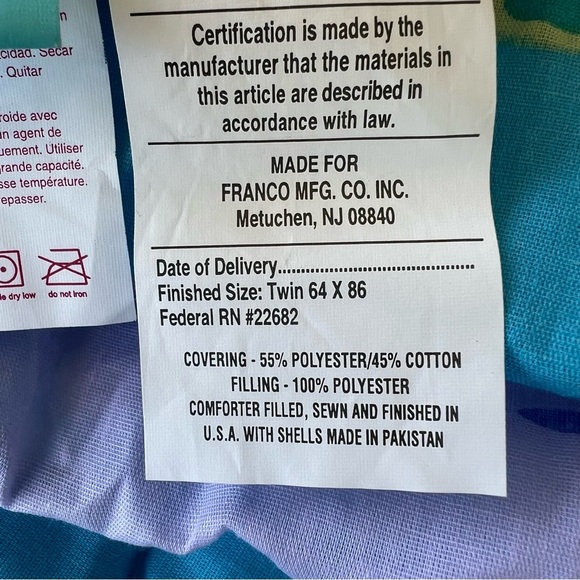 VTG Y2K Ariel The Little Mermaid Special Edition Reversible Twin Comforter HTF - Picture 10 of 14